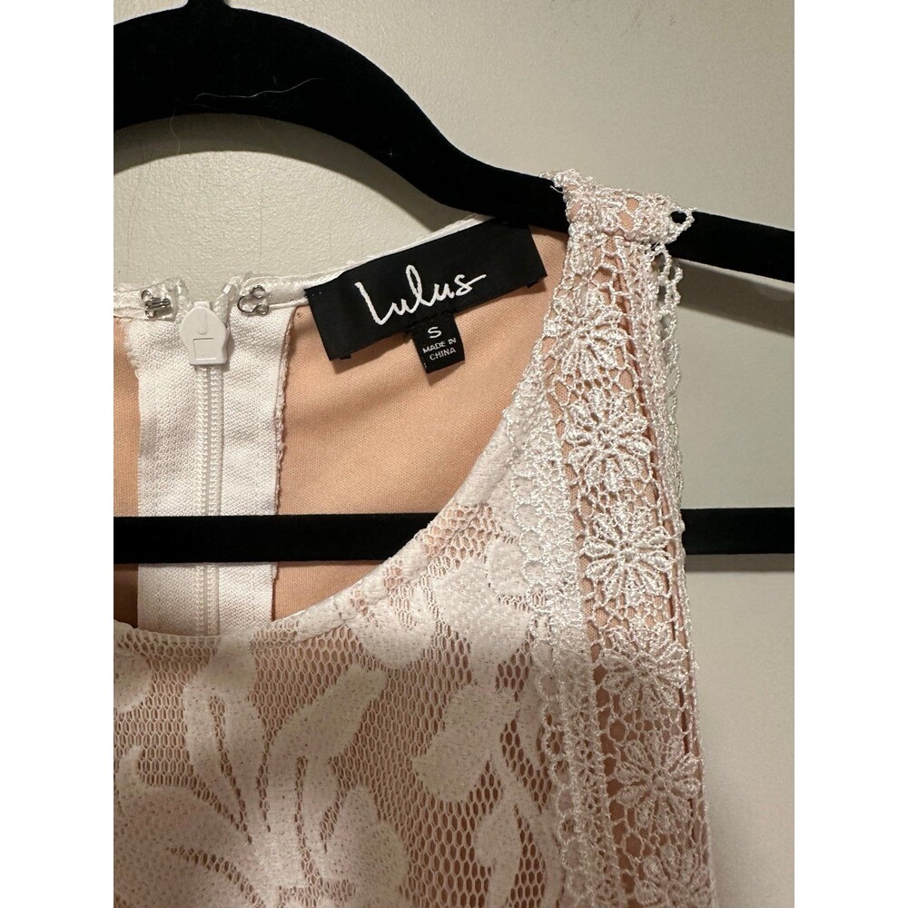 NWT Lulus Forever and Always White Lace Maxi Dress - Picture 8 of 8